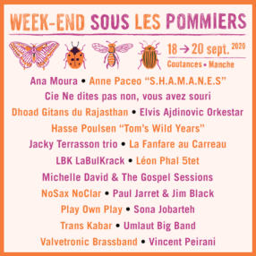 Un week end tous azimuts sous les Pommiers